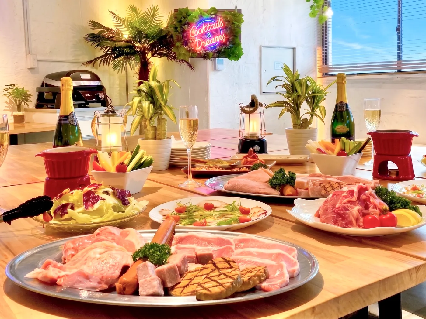 渋谷 昼BBQ｜渋谷で昼BBQができる室内貸切会場のヒーロー画像