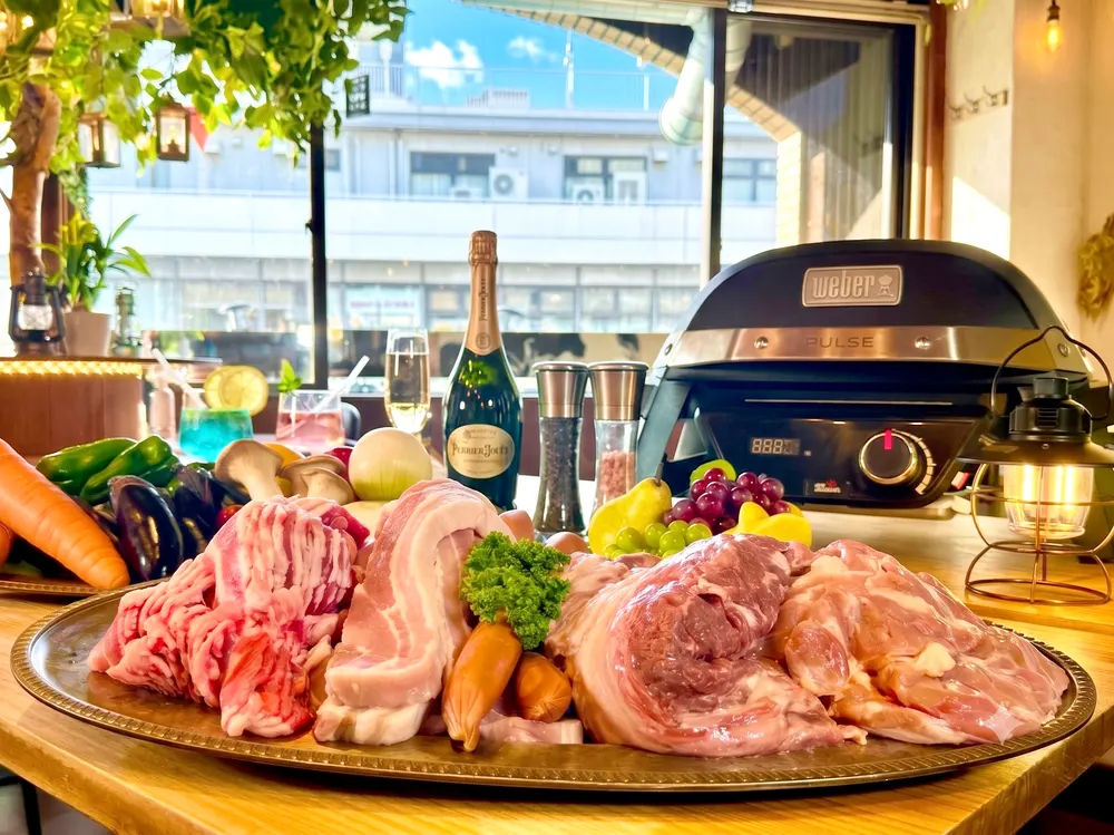 渋谷ピカリエリゾート本店 持ち込みBBQコース