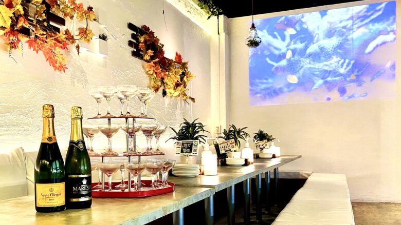 渋谷ピカリエリゾート 料理紹介 店内