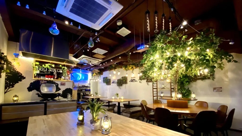 渋谷×BBQ×暑くない「渋谷ガーデンスペース道玄坂店］