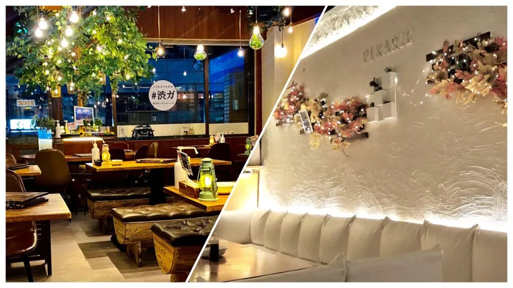 「渋谷ガーデンスペース道玄坂店」「渋谷ピカリエ本店」
渋谷道玄坂のおしゃれ貸切居酒屋！
予約貸切は20人.30人.40人までご利用可能です！